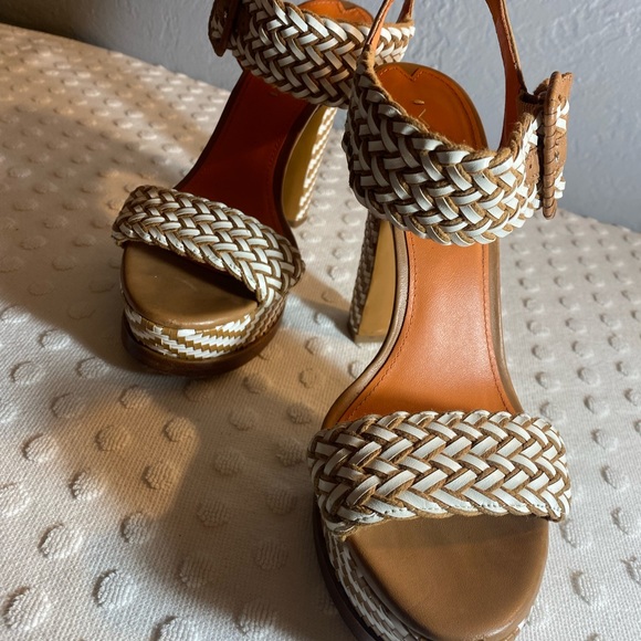VIA SPIGA Woven Braided Platform Sandals - Picture 11 of 16